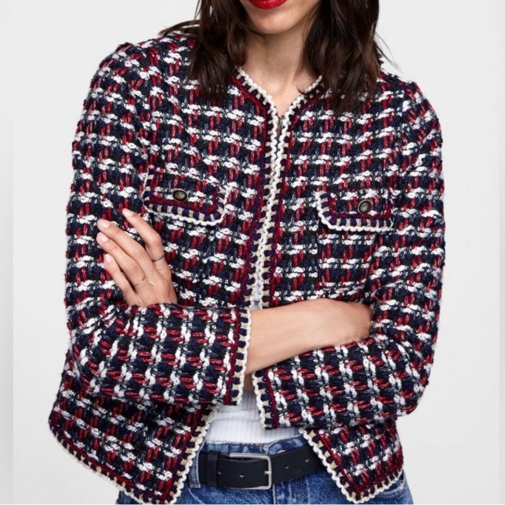 New Zara Tweed Jacket